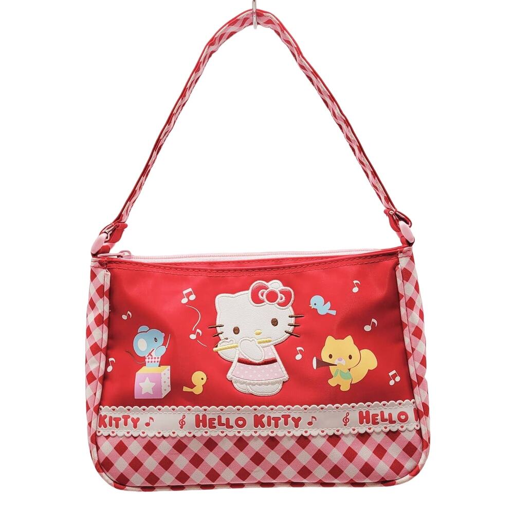 2009 Hello Kitty Purse Red Mini Shoulder Sanrio Bag